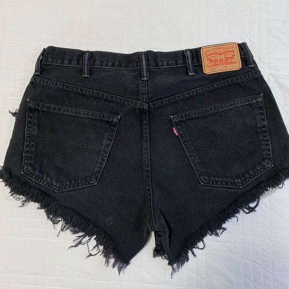 Levi's Pants - Levi’s black denim shorts